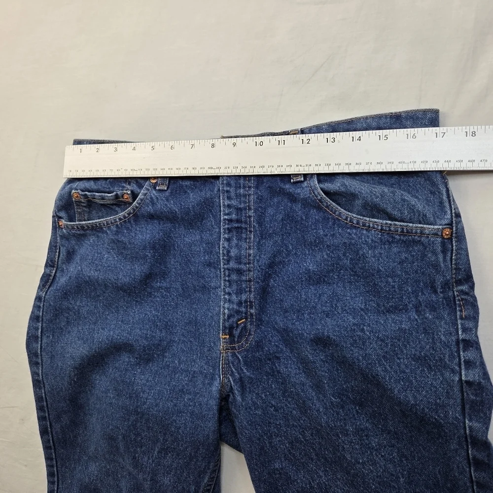 VTG‎ 1990 Levi’s 505-0217 Made in USA Jeans W36 L32 Blue Denim Regular Fit